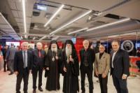 Τιμητική βράβευση στον Δήμαρχο Πειραιά Γιάννη Μώραλη στην κοπή της πρωτοχρονιάτικης πίτας του Βιοτεχνικού Επιμελητηρίου Πειραιά