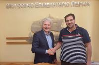 Σημαντική συνάντηση της  Ένωσης Κατασκευαστών Αλουμινίου - Σιδήρου Πειραιά (ΕΝΚΑΣ ΠΕΙΡΑΙΑ) με τη Διοίκηση του Βιοτεχνικού Επιμελητηρίου Πειραιά