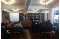 Εποικοδομητική συνάντηση των Αμιγών Βιοτεχνικών Επιμελητηρίων, Αθηνών, Θεσσαλονίκης και Πειραιά στην αίθουσα συνεδριάσεων του Β.Ε.Π.