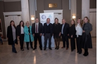 Εντυπωσιακή παρουσία γυναικών στο κοκτέϊλ με άρωμα Γυναικείας Επιχειρηματικότητας στο Δημοτικό Θέατρο Πειραιά