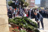 ΚΑΤΑΘΕΣΗ ΣΤΕΦΑΝΩΝ ΓΙΑ ΤΗΝ ΕΠΕΤΕΙΟ ΤΗΣ 25ΗΣ ΜΑΡΤΙΟΥ