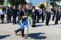 ΚΑΤΑΘΕΣΗ ΣΤΕΦΑΝΩΝ ΓΙΑ ΤΗΝ ΕΠΕΤΕΙΟ ΤΗΣ 25ΗΣ ΜΑΡΤΙΟΥ