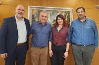 ΣΗΜΑΝΤΙΚΗ ΣΥΝΑΝΤΗΣΗ ΤΟΥ ΠΡΟΕΔΡΟΥ ΤΟΥ Β.Ε.Π. ΜΕ ΤΟΝ ΔΗΜΑΡΧΟ ΝΙΚΑΙΑΣ-ΑΓ. Ι. ΡΕΝΤΗ