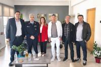 ΣΥΝΑΝΤΗΣΗ ΜΕ ΤΟΝ ΓΕΝΙΚΟ ΑΣΤΥΝΟΜΙΚΟ ΔΙΕΥΘΥΝΤΗ ΠΕΙΡΑΙΑ ΤΑΞΙΑΡΧΟ ΑΡΙΣΤΕΙΔΗ ΛΥΜΠΕΡΑΤΟ