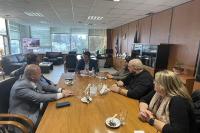 Συνάντηση με τον Αντιπεριφερειάρχη Δυτικής Αττικής με τον κ. Βαρελά