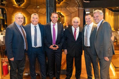 Ο ΠΡΟΕΔΡΟΣ Β.Ε.Π. ΣΤΗΝ ΕΚΔΗΛΩΣΗ ΚΟΠΗΣ ΠΙΤΑΣ ΤΟΥ ΕΠΑΓΓΕΛΜΑΤΙΚΟΥ ΕΠΙΜΕΛΗΤΗΡΙΟΥ ΑΘΗΝΩΝ