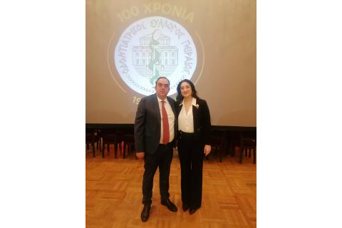 Το Βιοτεχνικό Επιμελητήριο Πειραιά (ΒΕΠ) συμμετείχε στην εκδήλωση για τη συμπλήρωση 100 χρόνων από την ίδρυση του Οδοντιατρικού Συλλόγου Πειραιώς (ΟΣΠ)