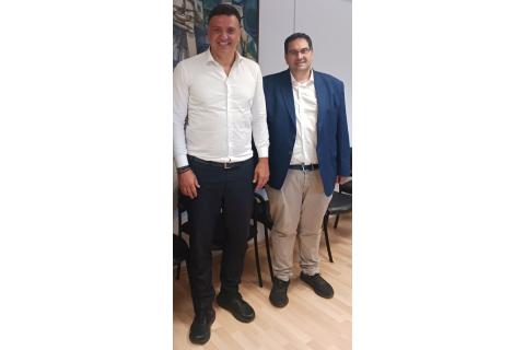 ΣΥΝΑΝΤΗΣΗ ΠΡΟΕΔΡΟΥ ΒΕΠ κου ΜΑΣΤΡΟΝΙΚΟΛΑ ΙΩΑΝΝΗ ΜΕ ΥΠΟΥΡΓΟ ΝΑΥΤΙΛΙΑΣ Κο ΚΙΚΙΛΙΑ ΒΑΣΙΛΗ