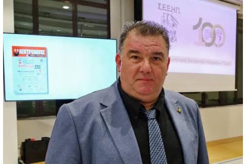 ΒΕΠ: Ο Χαράλαμπος Βαζαίος νέος πρόεδρος της Επιτροπής Αδειοδότησης Ηλεκτρολόγων Εργοληπτών - Τεχνικών Επαγγελμάτων.