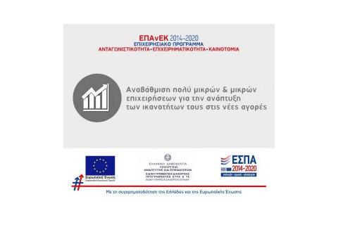 7η Απόφαση Απόρριψης έργων στη Δράση “Αναβάθμιση ΠΜΜΕ στις νέες αγορές” του ΕΠΑνΕΚ