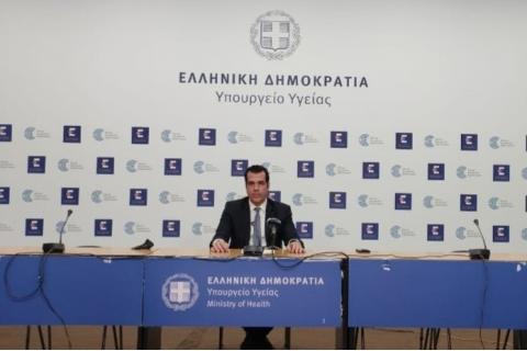 Ανακοινώσεις από τον Υπουργό Υγείας σχετικά με την αποκλιμάκωση των μέτρων για την αντιμετώπιση της πανδημίας
