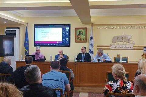 Με επιτυχία ολοκληρώθηκε το  ΔΩΡΕΑΝ σεμινάριο με θέμα «ΨΗΦΙΑΚΗ ΚΑΡΤΑ ΕΡΓΑΣΙΑΣ» που διοργάνωσε το Β.Ε.Π. σε συνεργασία με το ΣΩΜΑΤΕΙΟ ΑΡΤΟΠΟΙΩΝ Ν.ΠΕΙΡΑΙΩΣ «Η ΔΗΜΗΤΡΑ»