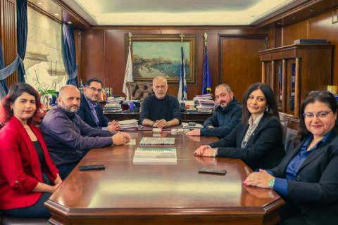 ΣΥΝΑΝΤΗΣΗ Β.Ε.Π. ΜΕ ΤΟΝ ΔΗΜΑΡΧΟ ΠΕΙΡΑΙΑ ΓΙΑΝΝΗ ΜΩΡΑΛΗ