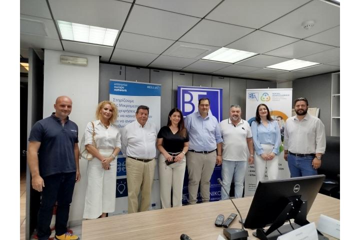 Συνάντηση Διοικήσεων ΒΕΠ και ΒΕΑ για τα επίκαιρα θέματα-προβλήματα των ΜμΕ. Στο επίκεντρο το θέμα των δημοτικών τελών