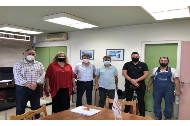 "Άμεσες ήταν οι ενέργειες στις οποίες προέβη η Διοίκηση του Β.Ε.Π., μετά τη διαδικτυακή συζήτηση με τον Διοικητή, κ. Σπύρο Πρωτοψάλτη και στελέχη του ΟΑΕΔ "