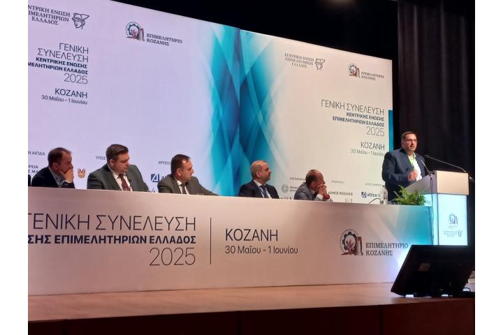 ΣΤΗΝ ΓΕΝΙΚΗ ΣΥΝΕΛΕΥΣΗ ΤΗΣ ΚΕΕΕ ΣΤΗΝ ΚΟΖΑΝΗ