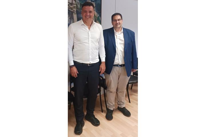 ΣΥΝΑΝΤΗΣΗ ΠΡΟΕΔΡΟΥ ΒΕΠ κου ΜΑΣΤΡΟΝΙΚΟΛΑ ΙΩΑΝΝΗ ΜΕ ΥΠΟΥΡΓΟ ΝΑΥΤΙΛΙΑΣ Κο ΚΙΚΙΛΙΑ ΒΑΣΙΛΗ