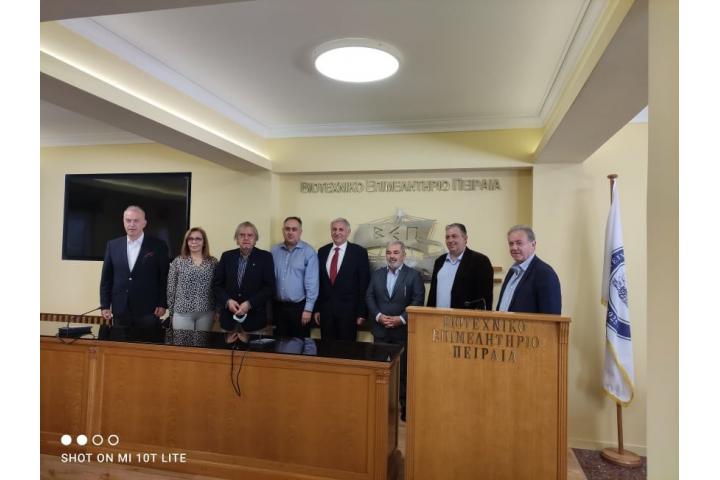 Συναντήσεις του Προέδρου του Β.Ε.Π. με αφορμή το Επετειακό Επιστημονικό Συνέδριο του Ε.Ο.Α.Ε.Ν.