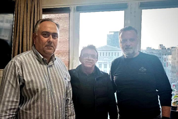 Ο Πρόεδρος Β.Ε.Π. συναντήθηκε με τον Πρόεδρο της Ομοσπονδίας Ψυκτικών Ελλάδος και τον Πρόεδρο του Σωματείου Επαγγελματοβιοτεχνών Ψυκτικών Πειραιώς