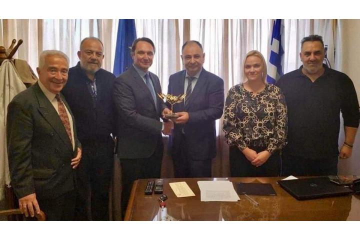 Ο Πρέσβης της Ουκρανίας στο Βιοτεχνικό Επιμελητήριο Πειραιά